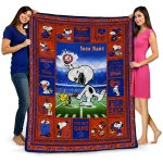 Custom Boise State Broncos Snoopy Coach Orange Quilt Blanket 1 custom boise state broncos snoopy coach orange quilt blanket best selling