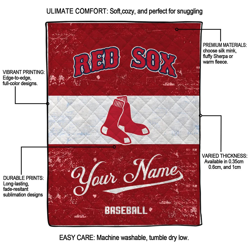 custom boston red sox snoopy victory red white quilt blanket latest model custom boston red sox snoopy victory red white quilt blanket latest model