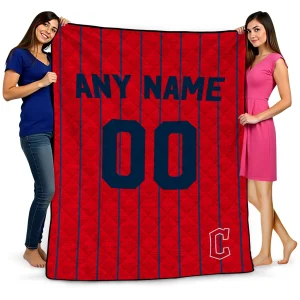 custom cleveland guardians pin dot quilt blanket best selling