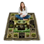 custom colorado buffaloes yody baby pattern gold quilt blanket best selling