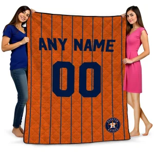 custom houston astros pin dot quilt blanket best selling