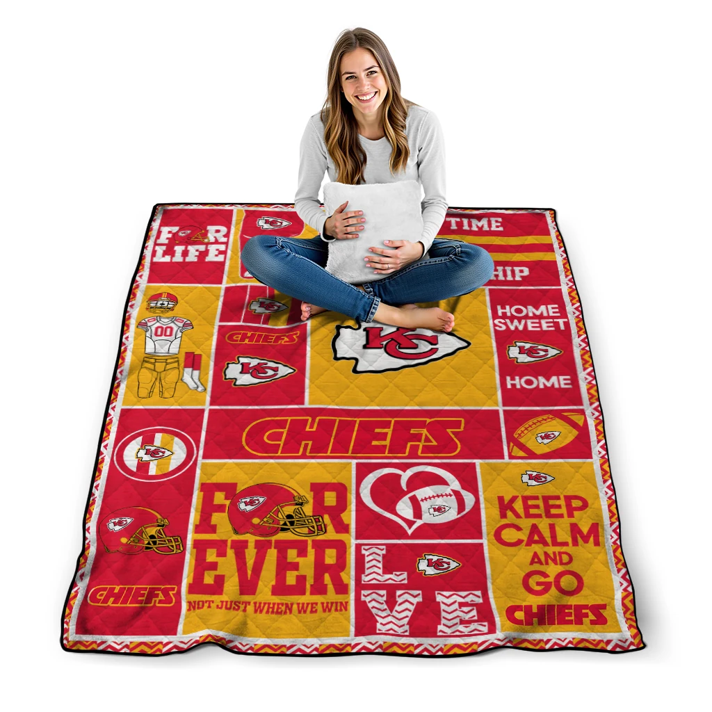 custom kansas city chiefs helmet passion red quilt blanket high quality custom kansas city chiefs helmet passion red quilt blanket high quality