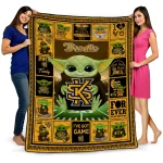 Custom Kennesaw State Owls Yody Baby Pattern Gold Quilt Blanket 1 custom kennesaw state owls yody baby pattern gold quilt blanket best selling