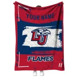 custom liberty flames grunge patch red white quilt blanket best selling