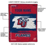 custom liberty flames grunge patch red white quilt blanket best selling