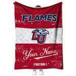 custom liberty flames hibiscus burst red white quilt blanket best selling