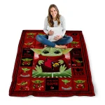 custom louisville cardinals yody baby pattern red quilt blanket best selling