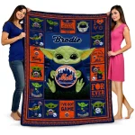 Custom New York Mets Yody Baby Motif Blue Quilt Blanket 1 custom new york mets yody baby motif blue quilt blanket best selling