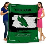 Custom North Texas Mean Green Grunge Patch Green White Quilt Blanket 1 custom north texas mean green grunge patch green white quilt blanket best selling