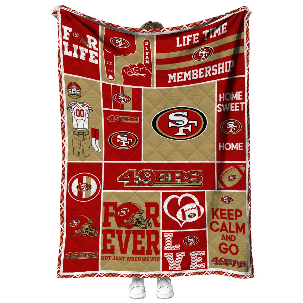 custom san francisco 49ers helmet passion red quilt blanket fashion forward custom san francisco 49ers helmet passion red quilt blanket fashion forward