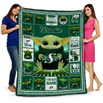 custom saskatchewan roughriders yody baby pattern green quilt blanket best selling