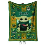 custom uab blazers yody baby pattern green quilt blanket best selling