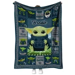 custom utah state aggies yody baby pattern navy quilt blanket best selling
