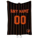customized baltimore orioles pin dot quilt blanket best selling