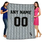 customized chicago white sox pin dot quilt blanket best selling