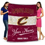 customized cleveland cavaliers helmet fan wine white quilt blanket best selling