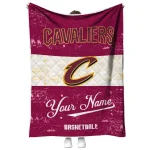 customized cleveland cavaliers helmet fan wine white quilt blanket best selling