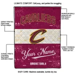 customized cleveland cavaliers helmet fan wine white quilt blanket best selling