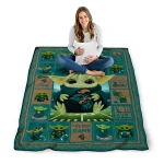 customized coastal carolina chanticleers yody baby pattern green quilt blanket best selling