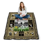 customized colorado buffaloes snoopy coach gold quilt blanket best selling