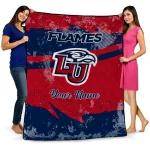 Customized Liberty Flames Brushstroke Layers Red Quilt Blanket 1 customized liberty flames brushstroke layers red quilt blanket best selling