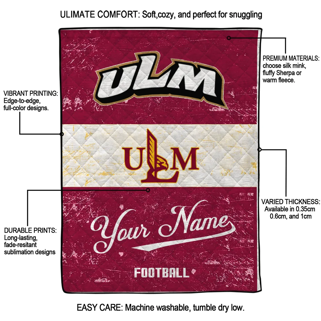 customized louisiana monroe warhawks hibiscus burst red white quilt blanket latest model customized louisiana monroe warhawks hibiscus burst red white quilt blanket latest model