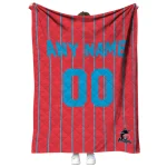 customized miami marlins pin dot quilt blanket best selling