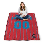 customized miami marlins pin dot quilt blanket best selling