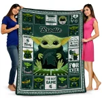Customized Michigan State Spartans Yody Baby Pattern Green Quilt Blanket 1 customized michigan state spartans yody baby pattern green quilt blanket best selling