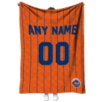 customized new york mets pin dot quilt blanket best selling