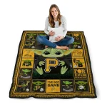 customized pittsburgh pirates yody baby motif black quilt blanket best selling