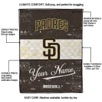 customized san diego padres snoopy victory brown white quilt blanket best selling
