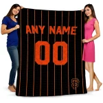 customized san francisco giants pin dot quilt blanket best selling