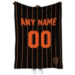 customized san francisco giants pin dot quilt blanket best selling