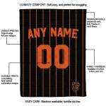 customized san francisco giants pin dot quilt blanket best selling