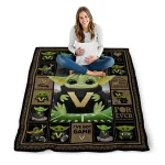 customized vanderbilt commodores yody baby pattern black quilt blanket best selling