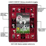 customized western kentucky hilltoppers snoopy coach red quilt blanket best selling
