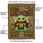 customized western michigan broncos yody baby pattern brown quilt blanket best selling