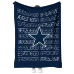 dallas cowboys bold red blue quilt blanket best selling
