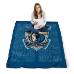 dallas mavericks bold red blue quilt blanket best selling