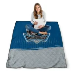 dallas mavericks dot illusion blue quilt blanket best selling