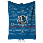 dallas mavericks handdrawn stripes blue quilt blanket best selling