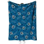 dallas mavericks solid classic blue quilt blanket best selling