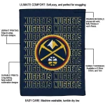 denver nuggets bold red blue quilt blanket best selling