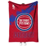 detroit pistons nba grunge red quilt blanket best selling