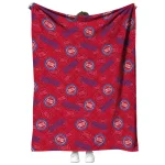 detroit pistons solid classic red quilt blanket best selling