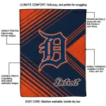 detroit tigers arrow layers navy quilt blanket best selling