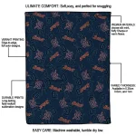 detroit tigers solid classic navy quilt blanket best selling