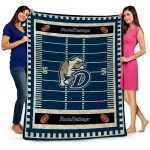 drake bulldogs mickey player blue quilt blanket best selling