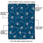 drake bulldogs solid classic blue quilt blanket best selling